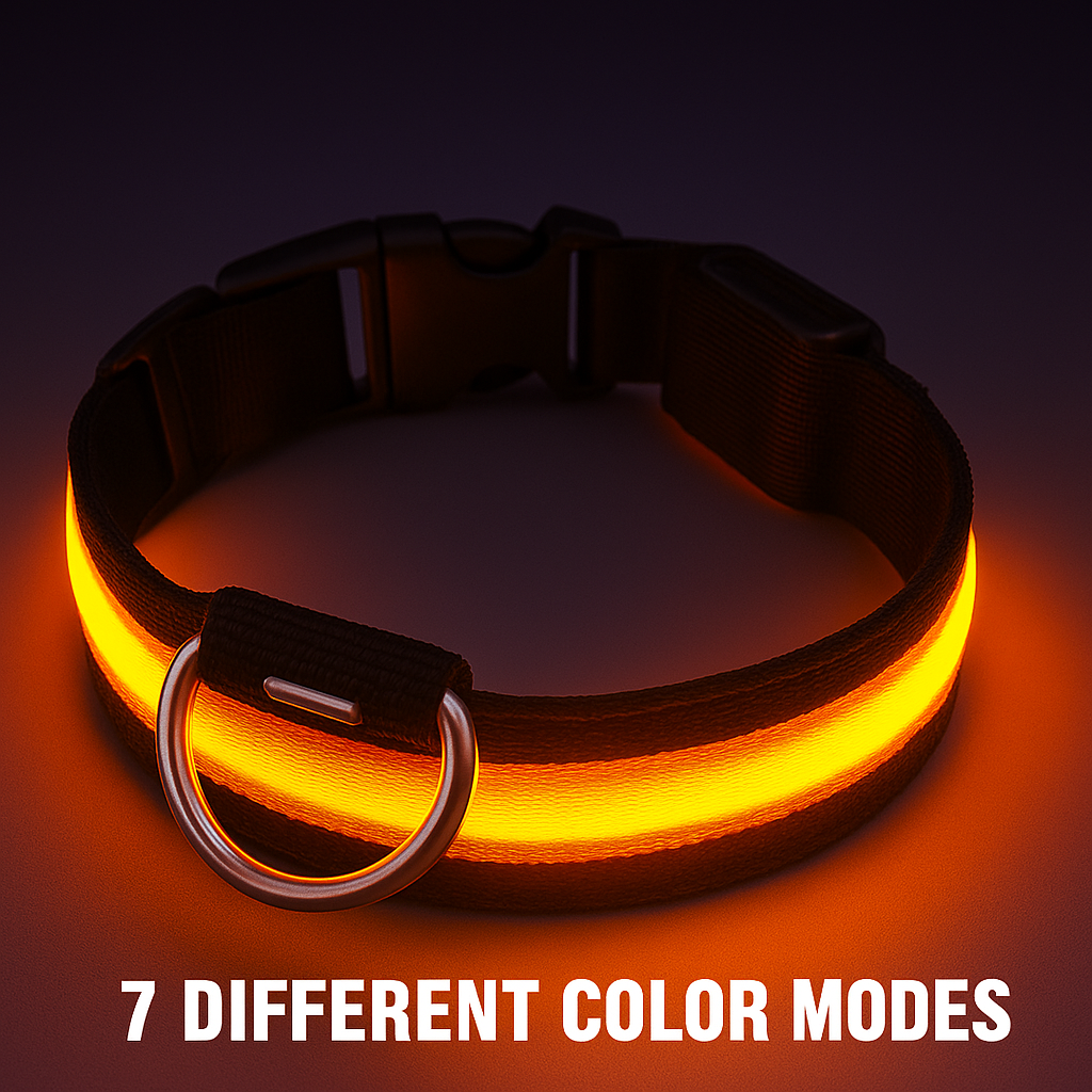 TailTorch 7-Color Glow Collar